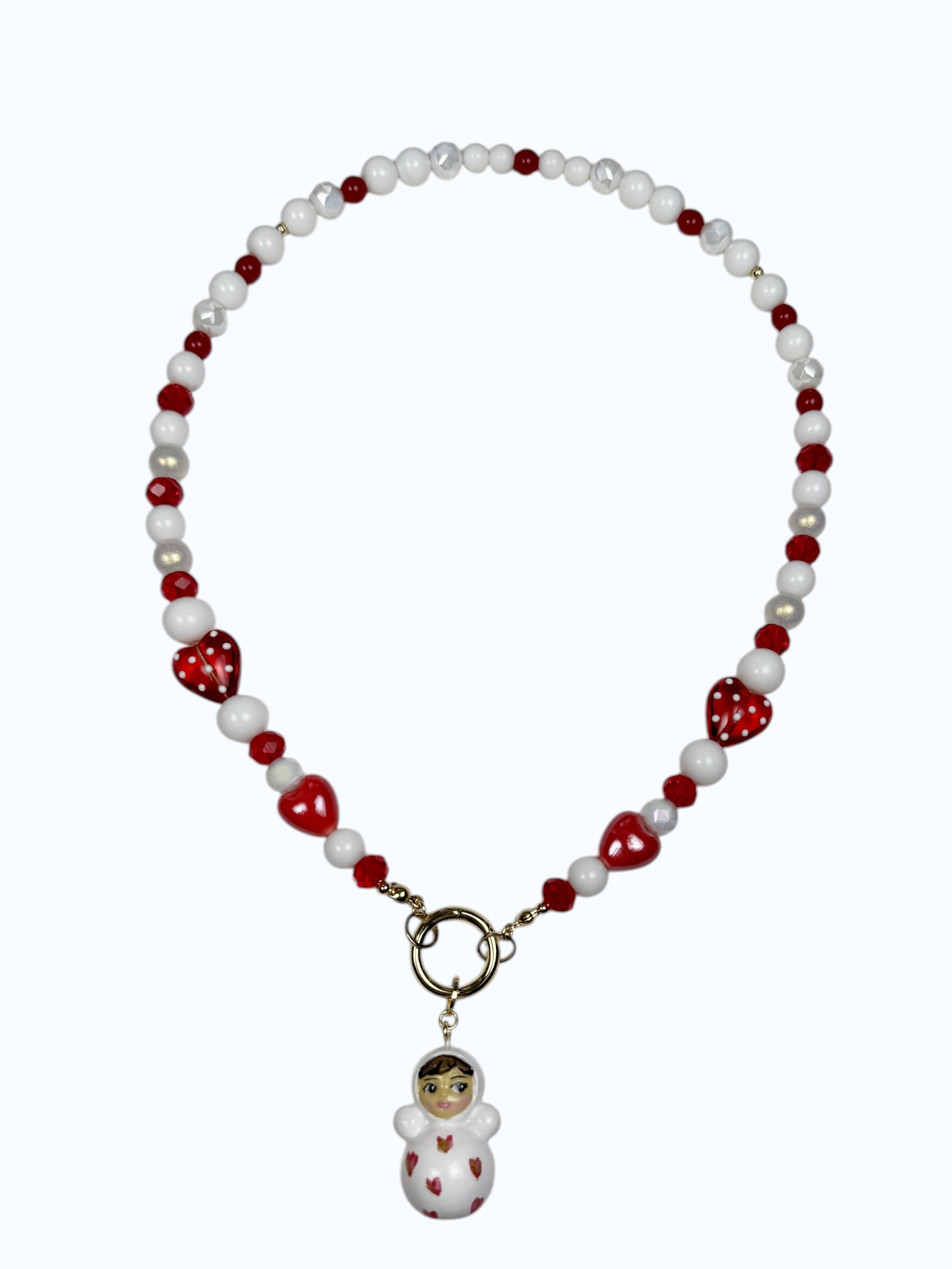 Чокер «Сердечная Неваляшка» 